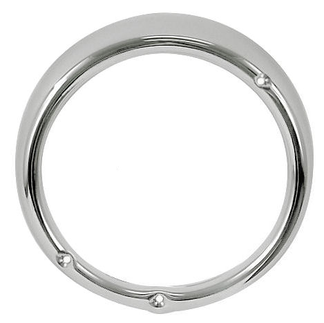 Scheinwerferring Chrom Stahl - Oldtimer Scheinwerfereinfassung